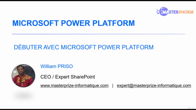 Power Platform: Les Fondamentaux - Screenshot_01