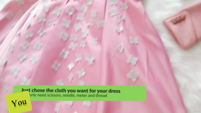 Sew Your Dream Evening Dress Without a Sewing Machine – Screenshot 2