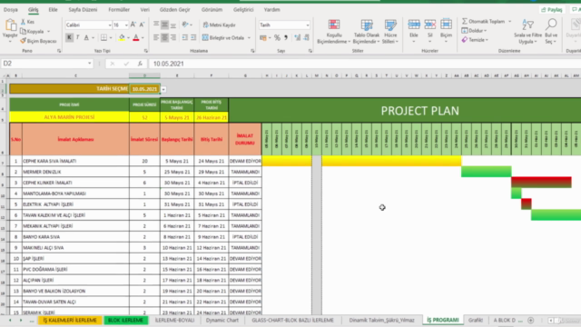 Bütçe ve İş Programı ile PROJE YÖNETİMİ PROGRAMI Yapılması – Screenshot 4