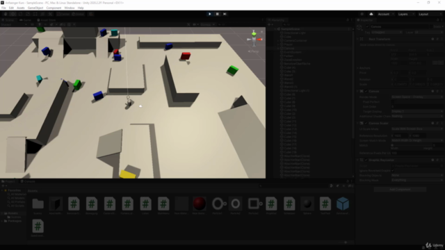 Unity 3D Anfänger Kurs mit wenig Vorwissen (Folgekurs) – Screenshot 1