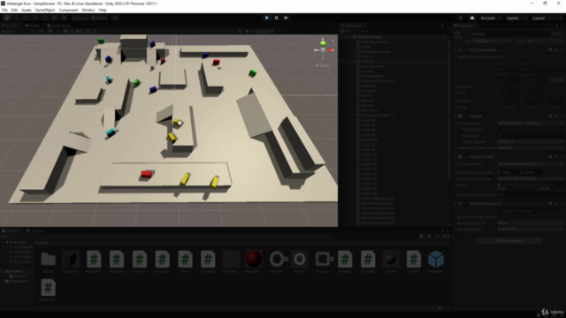 Unity 3D Anfänger Kurs mit wenig Vorwissen (Folgekurs) – Screenshot 4
