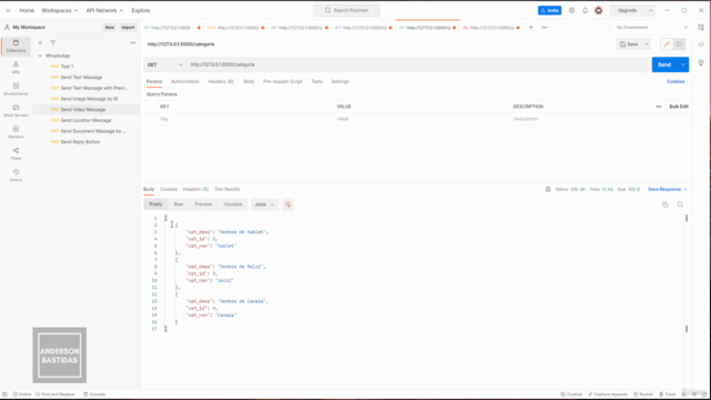 Creación de API REST con Python y MySQL – Screenshot 4