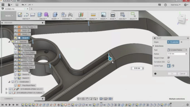 Creation of 3D model with Autodesk fusion 360 – Screenshot 3