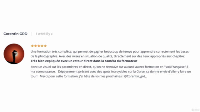 PHOTOGRAPHIE : De débutant à confirmé en 2h00 – Screenshot 3