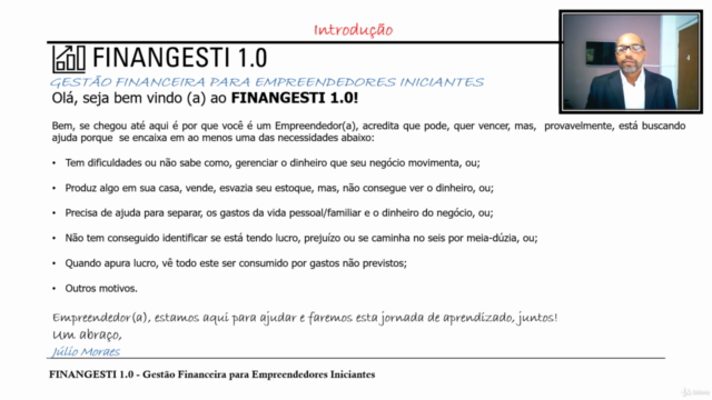 Finangesti 1.0 - Gestão Financeira para Empreendedores – Screenshot 1