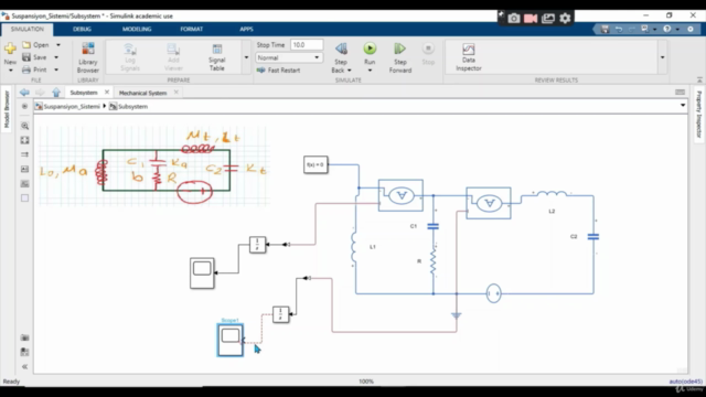 Modelling a Suspension System – Screenshot 4