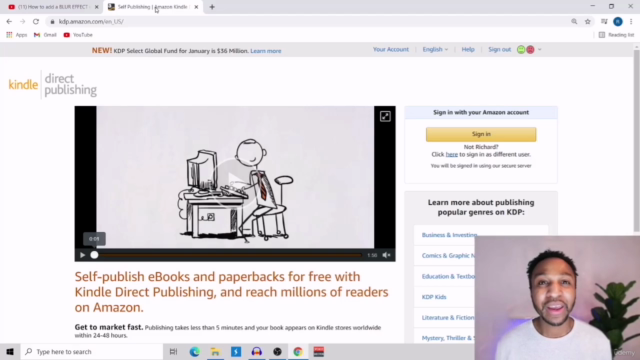 Amazon Kindle KDP Ebook: A Self Publishing Beginners Guide – Screenshot 3