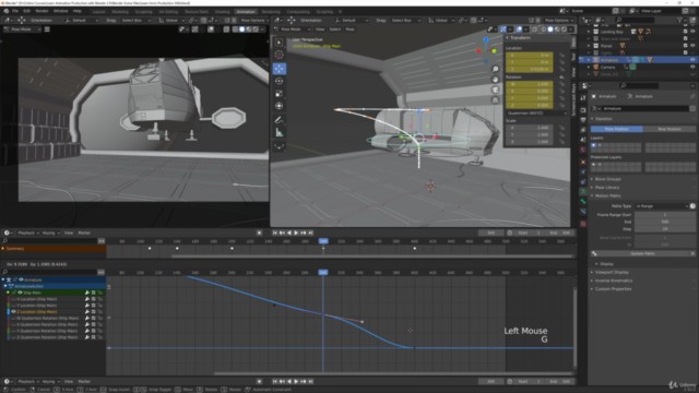 Learn Animation Production with Blender 2.9 – Screenshot 3