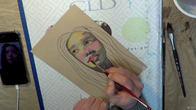 Stylized Watercolor Portraits – Screenshot 2