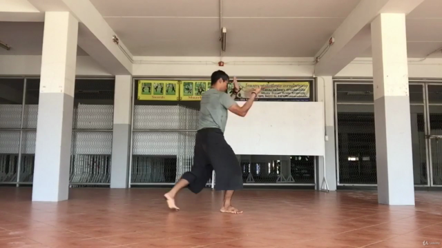 Stick baton how to use in Krabi Krabong Thai martial art – Screenshot 4