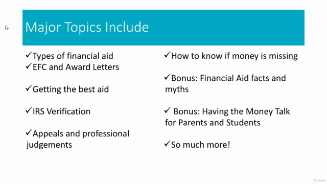 Financial Aid Made Easy – Screenshot 3