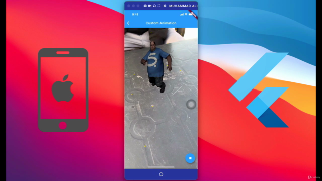 Flutter ARKit Course - Build 15+ Augmented Reality iOS Apps - Screenshot_01