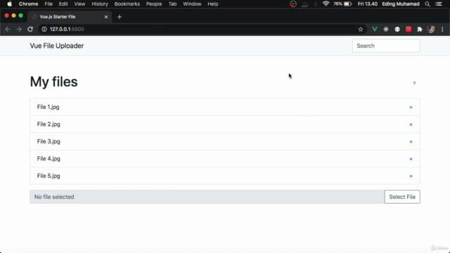 Kursus Vue.js 3 untuk pemula – Screenshot 3