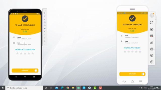 Crea una APP como UBER para IOS y Android con Flutter – Screenshot 4