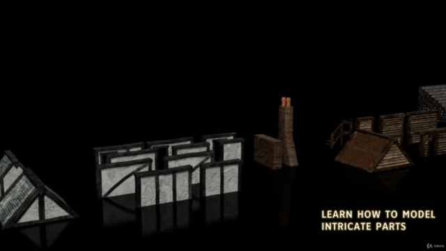 Creating a Modular Kitbash in Blender – Screenshot 2