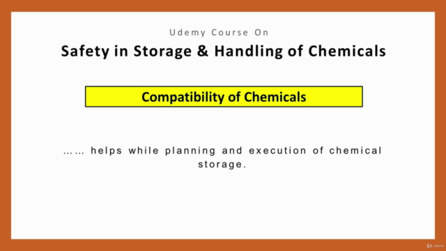 Safety in Storage and Handling of Chemicals – Screenshot 2