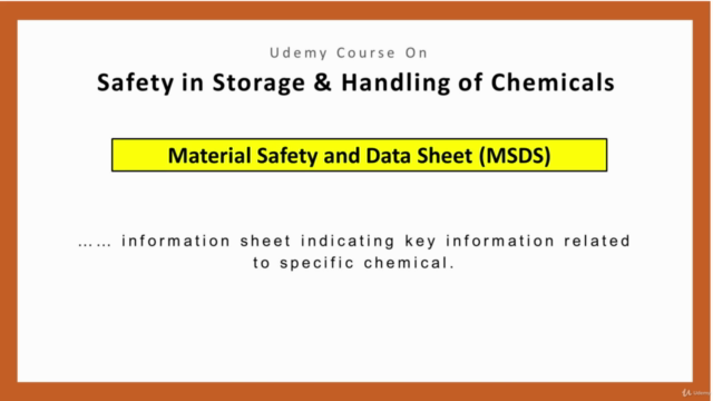 Safety in Storage and Handling of Chemicals – Screenshot 3