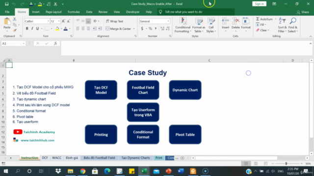 Excel ứng dụng trong phân tích tài chính – Screenshot 4
