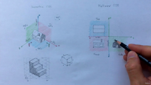 How to Draw Ep.2 - PERSPECTIVE 3D Drawing & Sketching Course – Screenshot 1