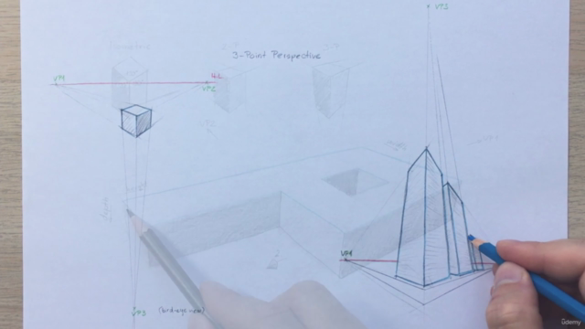 How to Draw Ep.2 - PERSPECTIVE 3D Drawing & Sketching Course – Screenshot 4