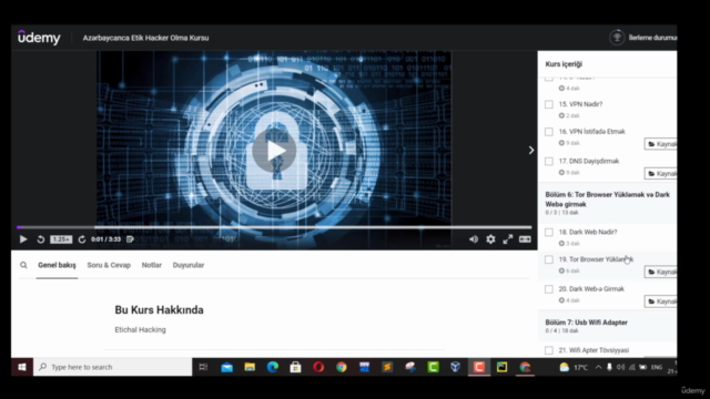 Azərbaycanca Etik Hacker Olma Kursu-Kali Linux və Python – Screenshot 1