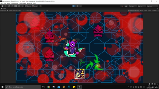 Unity 2D Game Development in C# 2021 – Screenshot 1