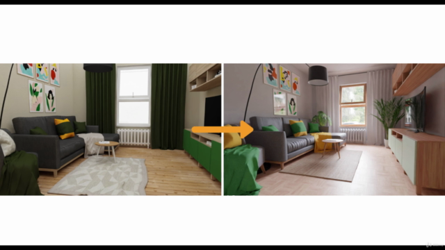 Fotorealistyczne wizualizacje wnętrz - Blender – Screenshot 4