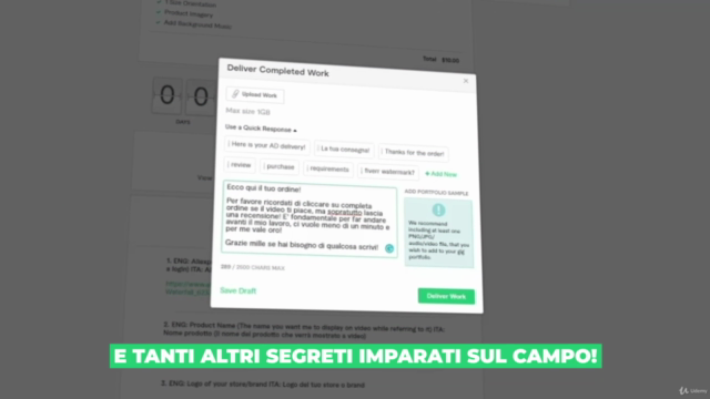 Fiverr Freelancing 2023: Lavorare come Freelancer – Screenshot 3