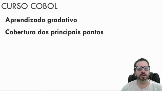 Aprenda Cobol praticando em ambiente Mainframe – Screenshot 2