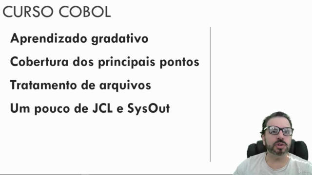 Aprenda Cobol praticando em ambiente Mainframe – Screenshot 3