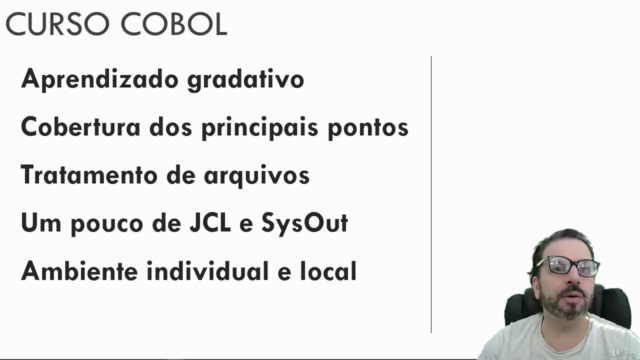Aprenda Cobol praticando em ambiente Mainframe – Screenshot 4