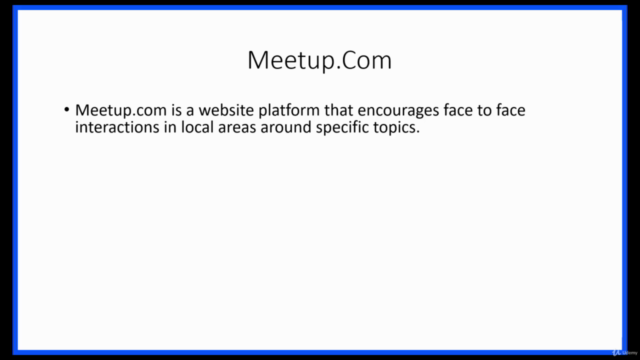 Meetup - Launching Your Next Event Using The Meetup Platform – Screenshot 2