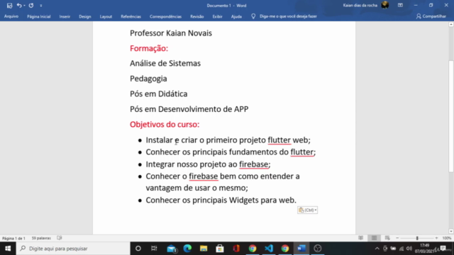 Flutter Web com Firebase – Screenshot 4