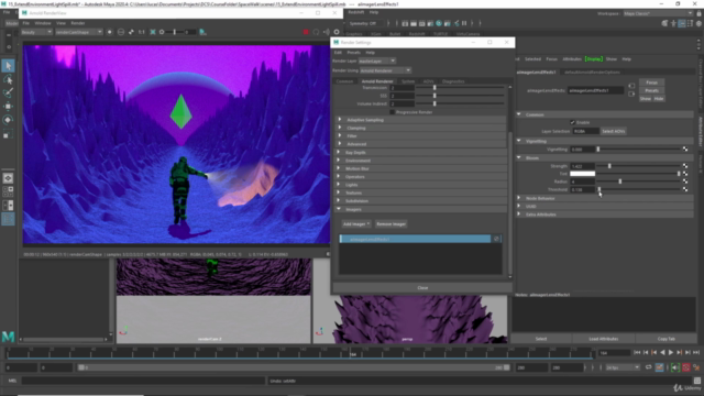 3D Motion Capture Looping Animation in Autodesk Maya – Screenshot 4