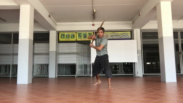 Long Baton or Bo Staff how to self defense in Krabikrabong – Screenshot 2