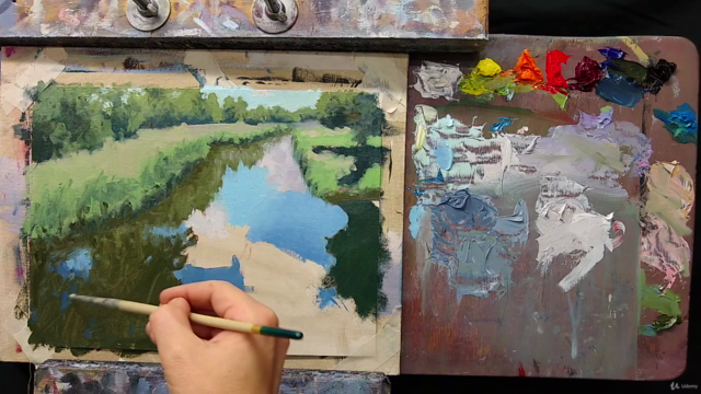 Painting Water Reflections in the Landscape – Screenshot 3