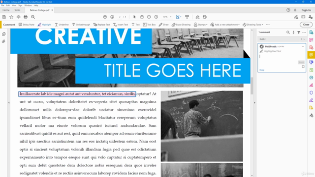 Learning Adobe Acrobat Reader from Scratch – Screenshot 1