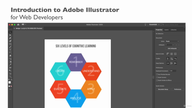 Adobe Illustrator for web based instructional designers – Screenshot 1