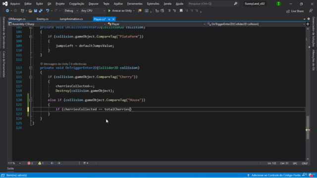Jogos 2D com Unity e C# – Screenshot 1