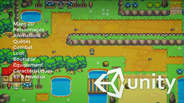 UNITY : Développer un RPG 2D avec C# - Formation complète – Screenshot 4