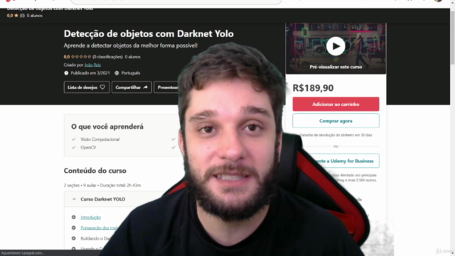 Detecção de objetos com Darknet Yolo – Screenshot 4