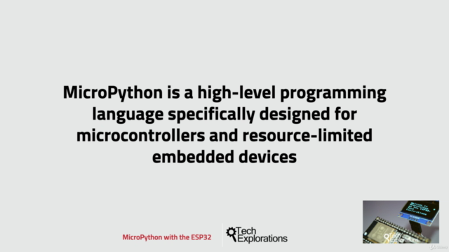 MicroPython with the ESP32 – Screenshot 1