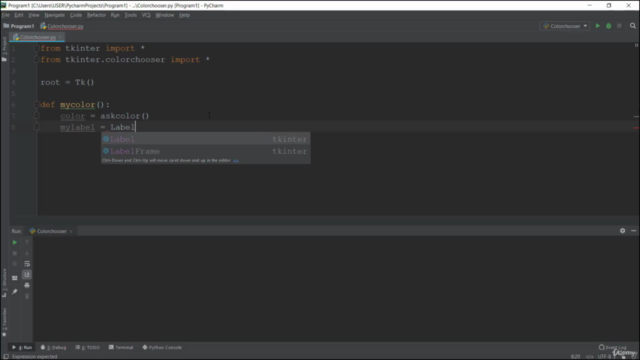 Python GUI Programming With TKinter | Build 10 GUI Projects - Screenshot_01
