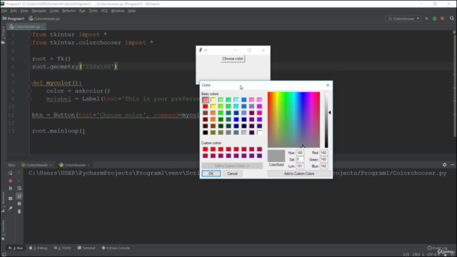 Python GUI Programming With TKinter | Build 10 GUI Projects - Screenshot_03