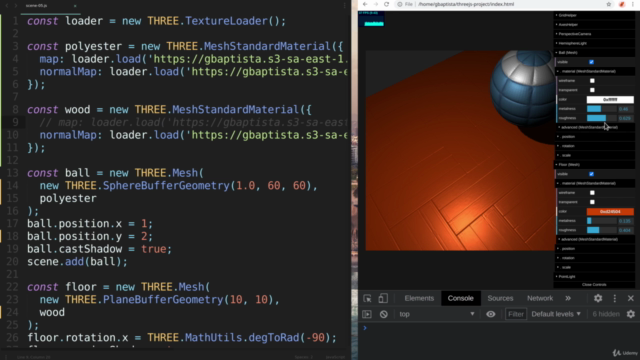 Criando 3D para a Web com Three.js e WebGL – Screenshot 2