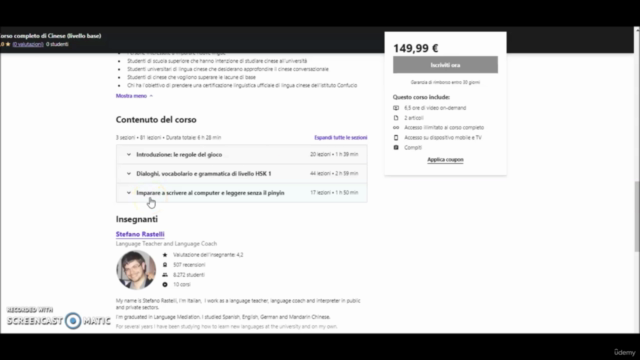 Corso completo di Cinese (livello base) – Screenshot 3