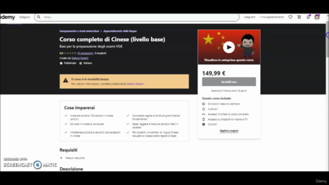 Corso completo di Cinese (livello base) – Screenshot 4