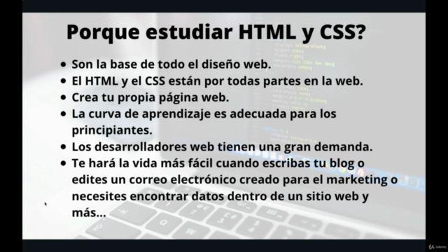 Introducción al diseño web: HTML y CSS – Screenshot 1