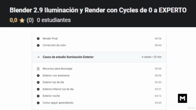 Blender 2.9 Iluminación y Render con Cycles de 0 a EXPERTO – Screenshot 4