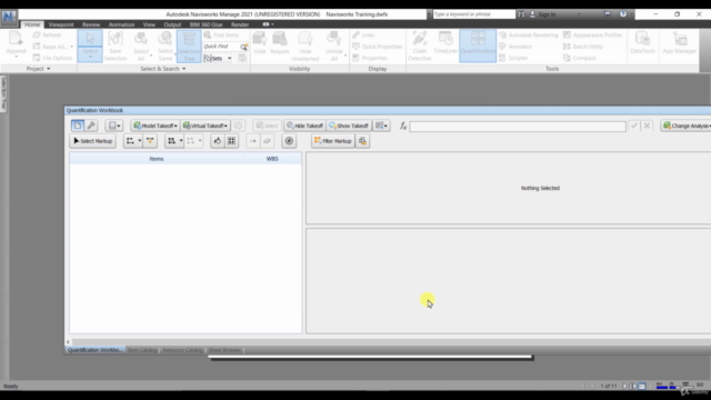 Navisworks 2021 Quantification Course – Screenshot 4
